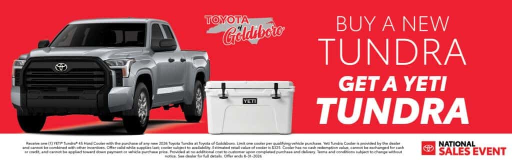 BUY A TUNDRA GET A YETI TUNDRA!
