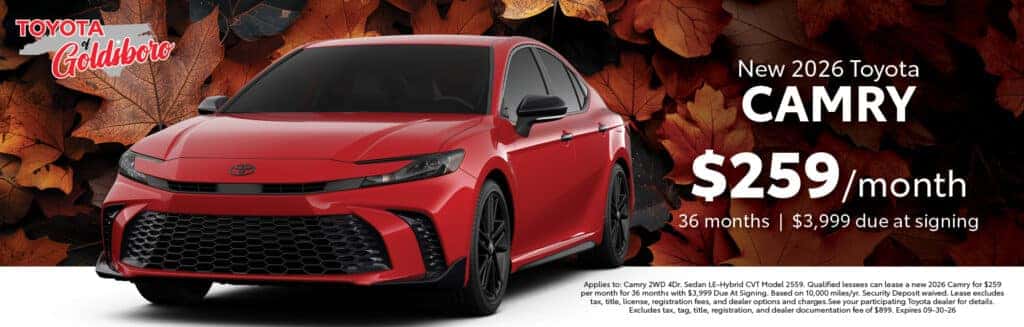 New 2026 Toyota Camry