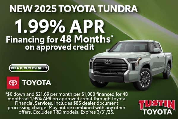 New 2025 Toyota Tundra