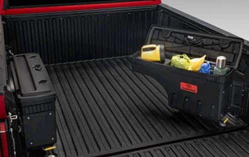 TOYOTA TUNDRA BED STORGAGE BOXES-SWING OUT