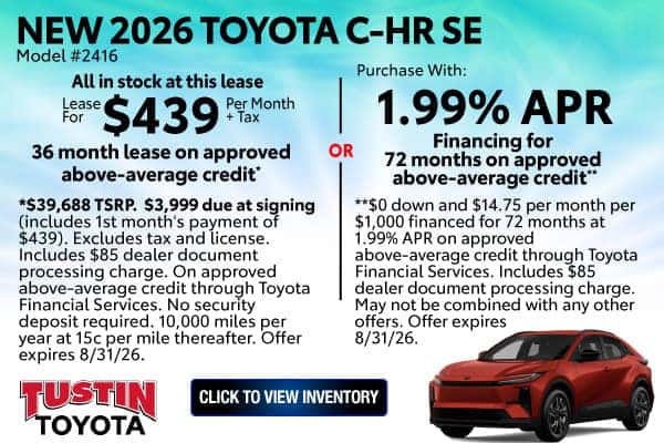 Select New 2026 Toyota C-HR SE