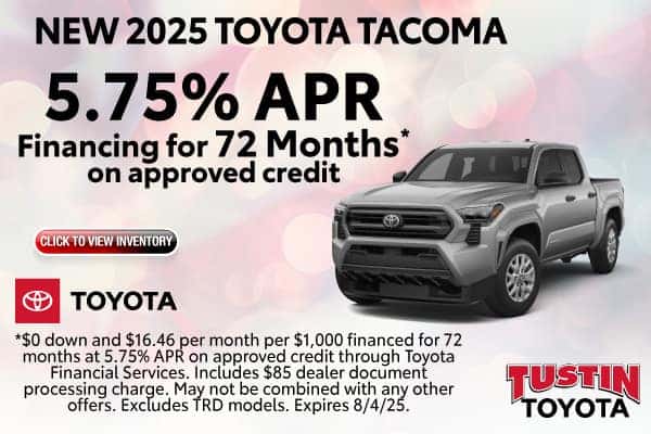 New 2025 Toyota Tacoma