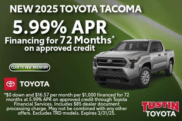 New 2025 Toyota Tacoma