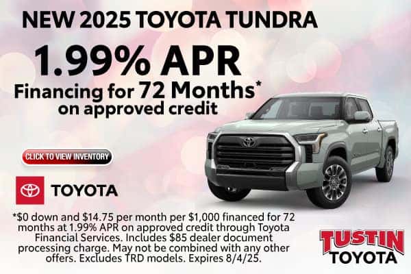 New 2025 Toyota Tundra