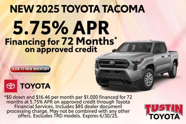 New 2025 Toyota Tacoma