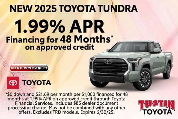 New 2025 Toyota Tundra