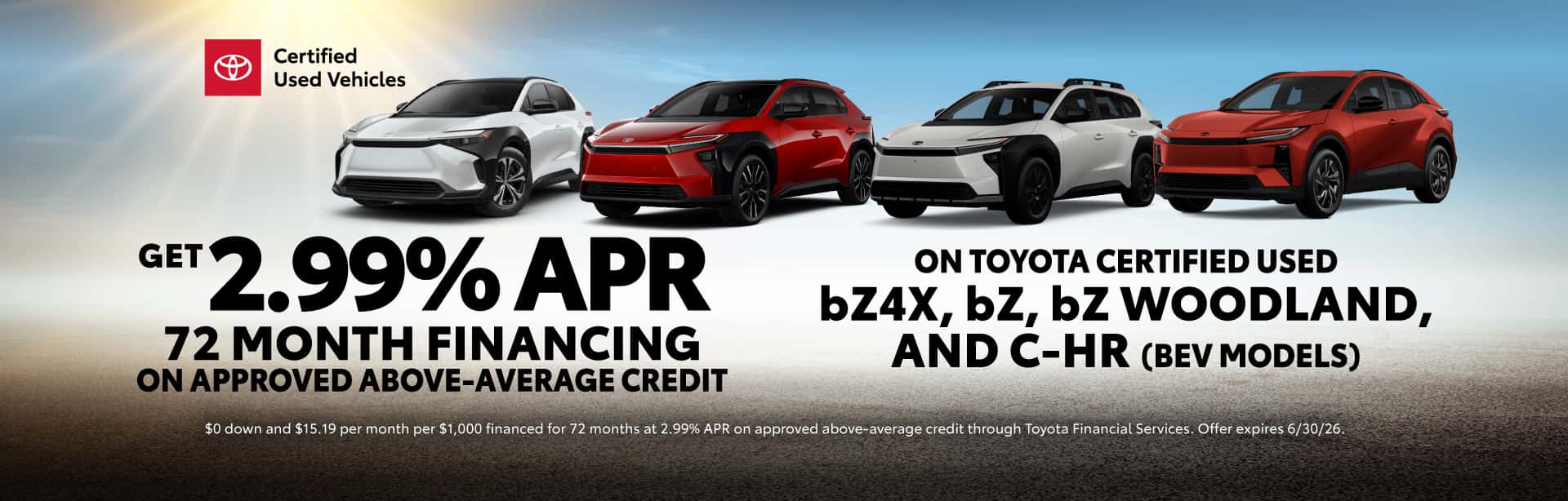 Toyota Certified Pre-Owned Vehicles