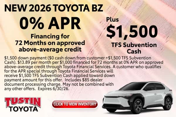 New 2026 Toyota bZ