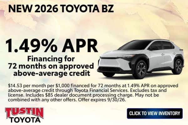 New 2026 Toyota bZ