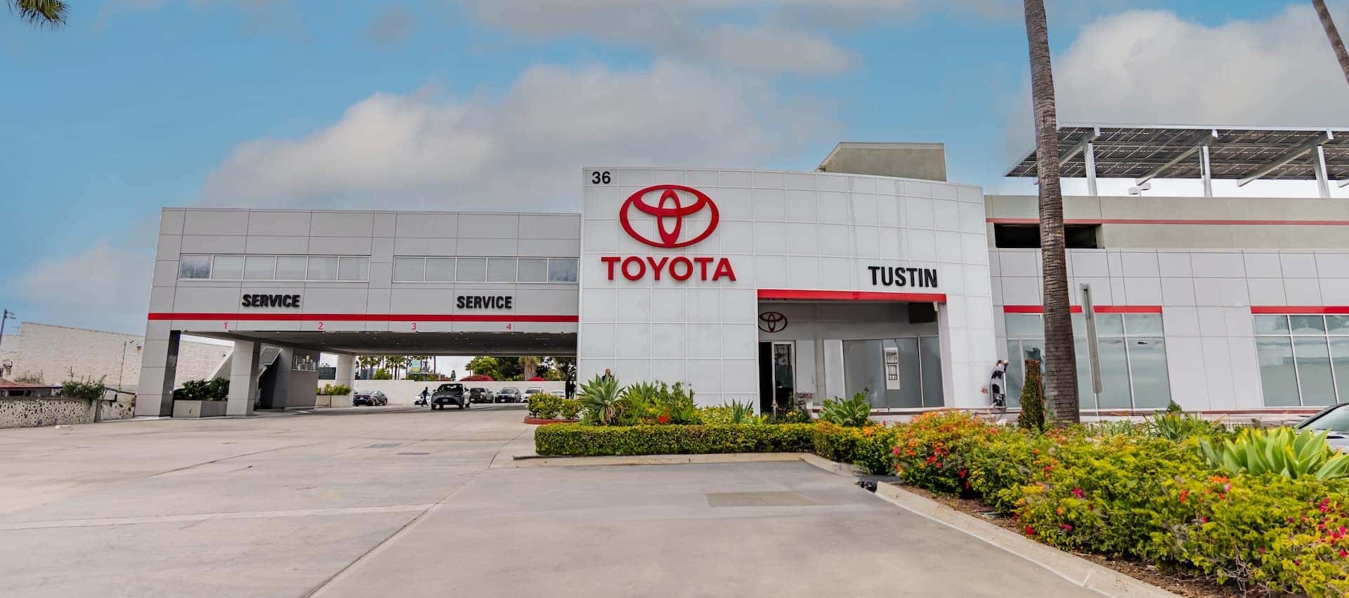 Tustin Toyota Dealership Front