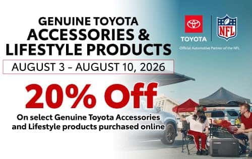 GENUINE TOYOTA ACCESSORIES &amp; LIFESTYLE PRODUCTS