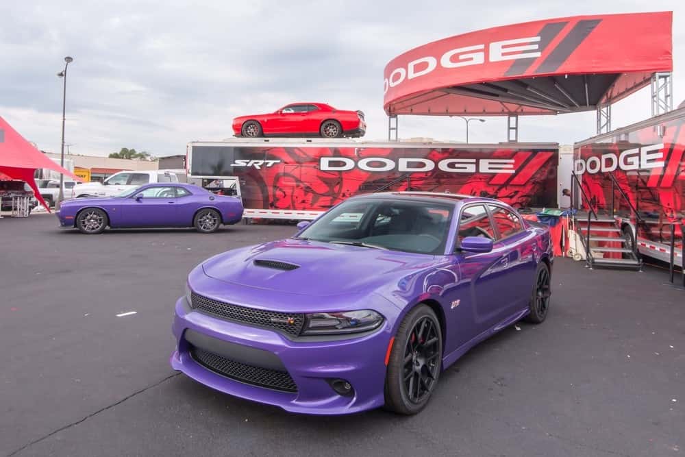 2005 dodge charger purple