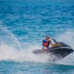 towing a jet ski