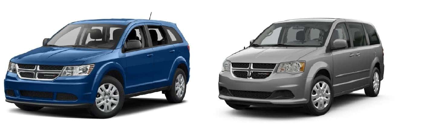 difference between dodge journey and caravan