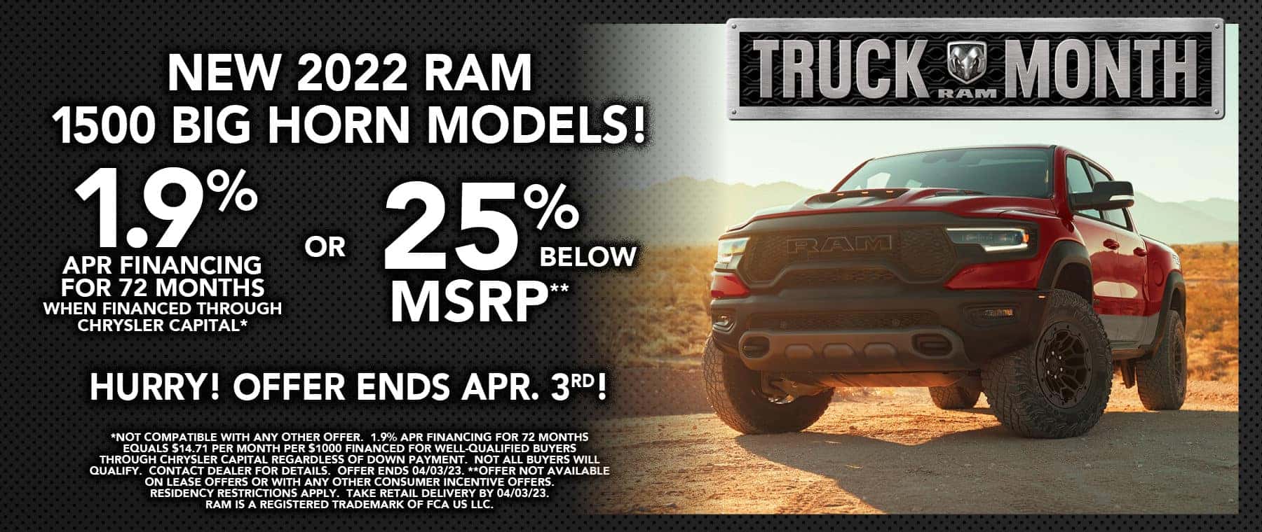 Truck MOnth
