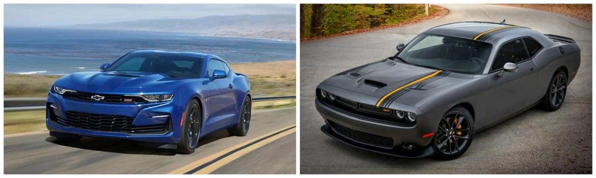 Deciding Between a 2022 Chevrolet Camaro & 2022 Dodge Challenger