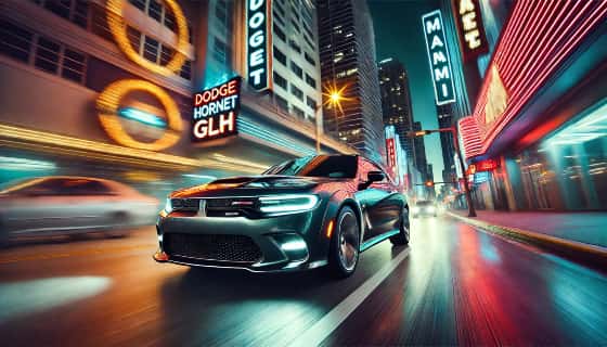 Black Dodge Hornet GLH 2025