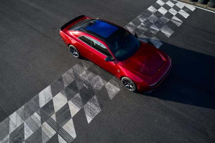 Red Dodge Charger Daytona 2025
