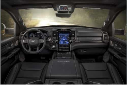 Black-trimmed Interior Ram 1500 Limited 2021