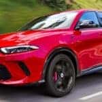Red 2025 Dodge Hornet