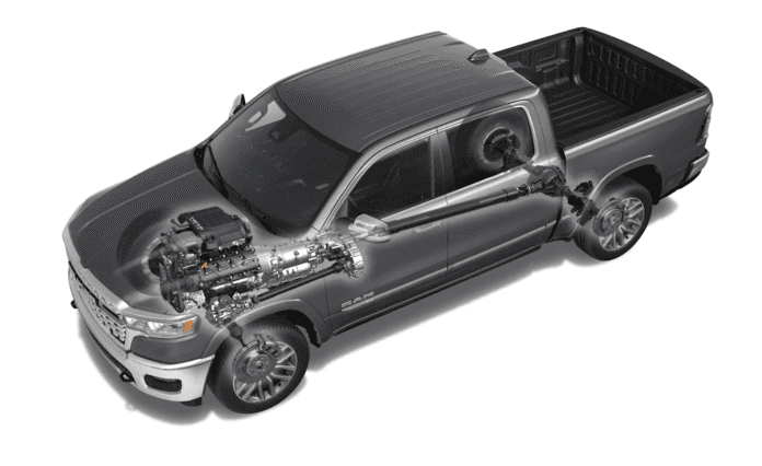 2026 Ram 1500 5.7L HEMI V-8 eTorque