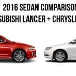 University Comparison Mitsubishi Lancer Chrysler 200