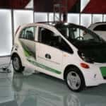 University Mitsubishi i-Miev Plugged-in