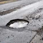 University Mitsubishi Potholes