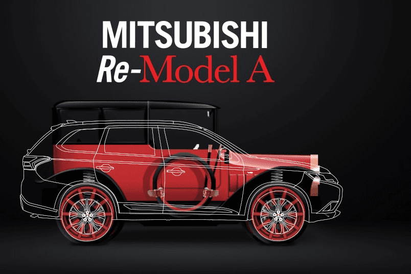 Eche un primer vistazo al Mitsubishi Re-Model A model a Eche un primer vistazo al Mitsubishi Re-Model A