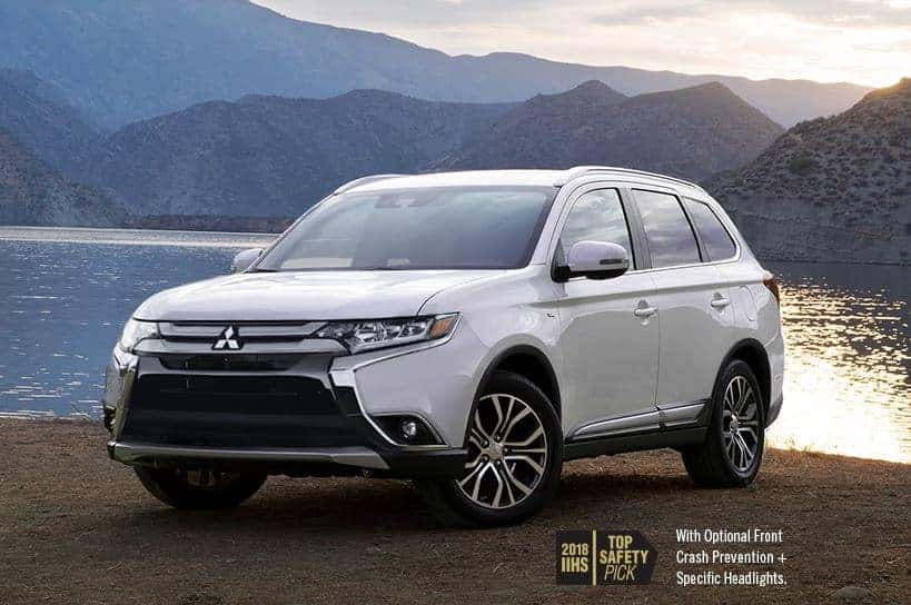 Mitsubishi Outlander earns Top Safety Pick