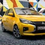 Sand Yellow Mitsubishi Mirage 2024