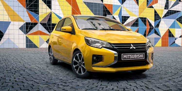 Sand Yellow Mitsubishi Mirage 2024