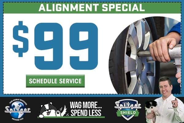 Tire Alignment $99 Special