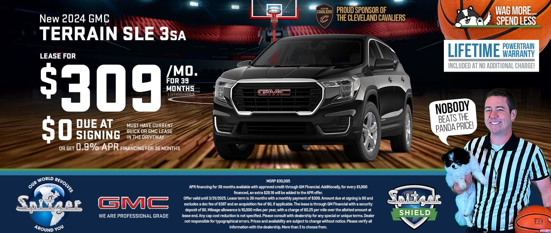 03.2025_Carrera_Lease a New 2024 GMC Terrain SLE for $309 a Month for 39 Months!