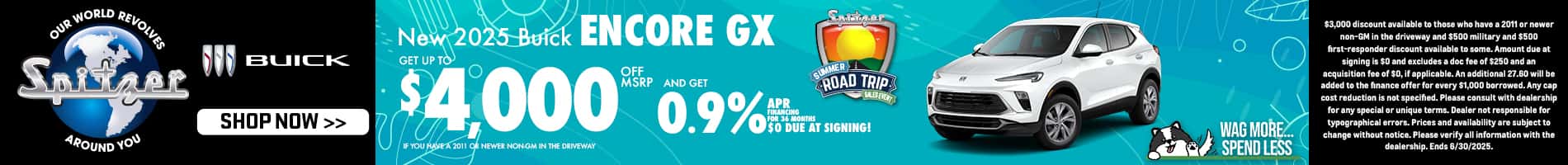 06.2025_Get Up To $4,000 off MSRP on a New 2025 Buick Encore GX!