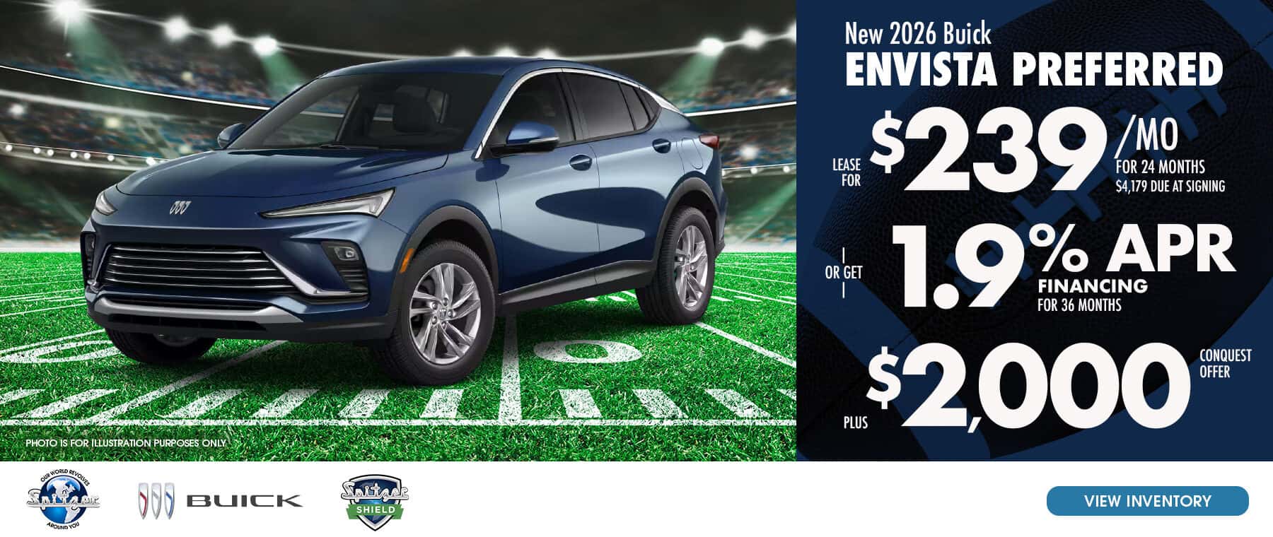 10.2026 Buick Envista_Lease for $239 for 24 mo OR get 1.9% for 36 mo plus $2000 conquest offer