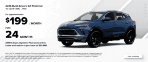 2025 Buick Encore Lease Offer