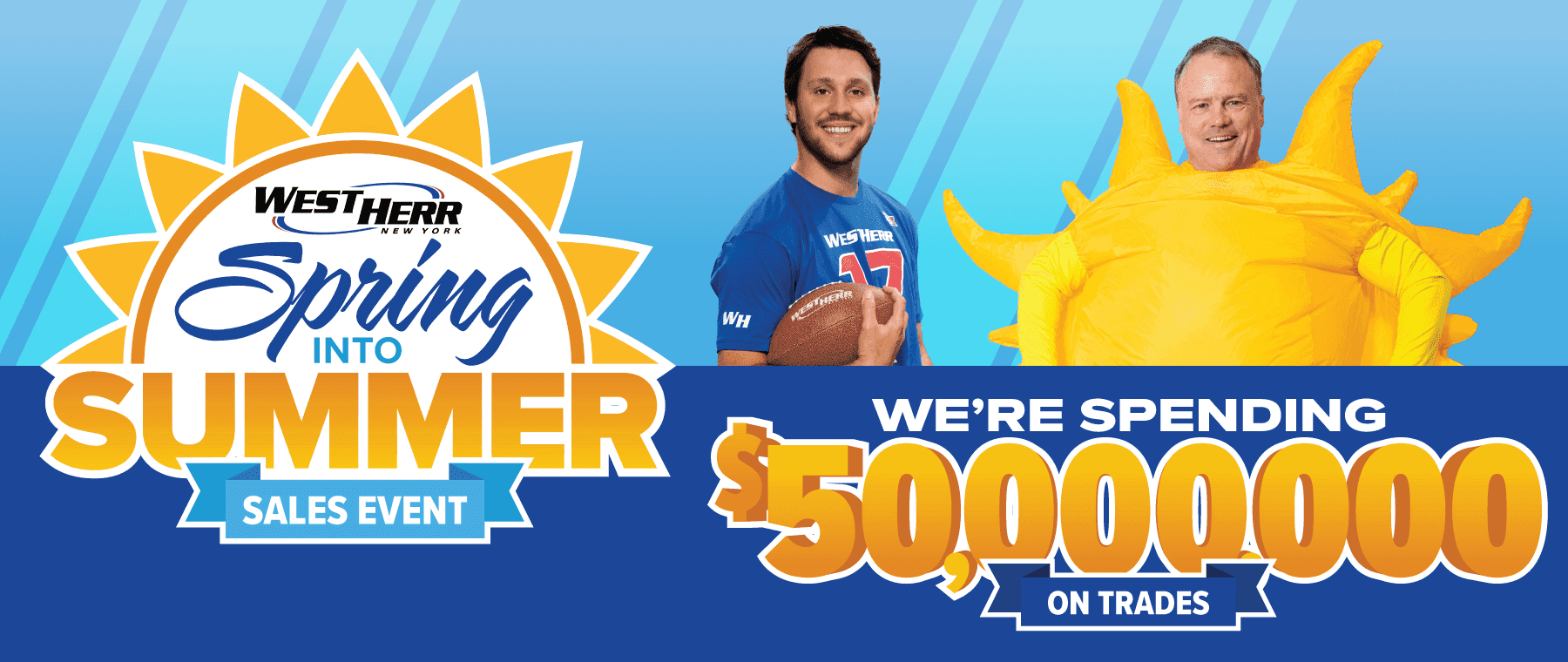West Herr Spring into Summer Sales Event