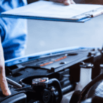 Chevrolet certified technician working on a vehicle