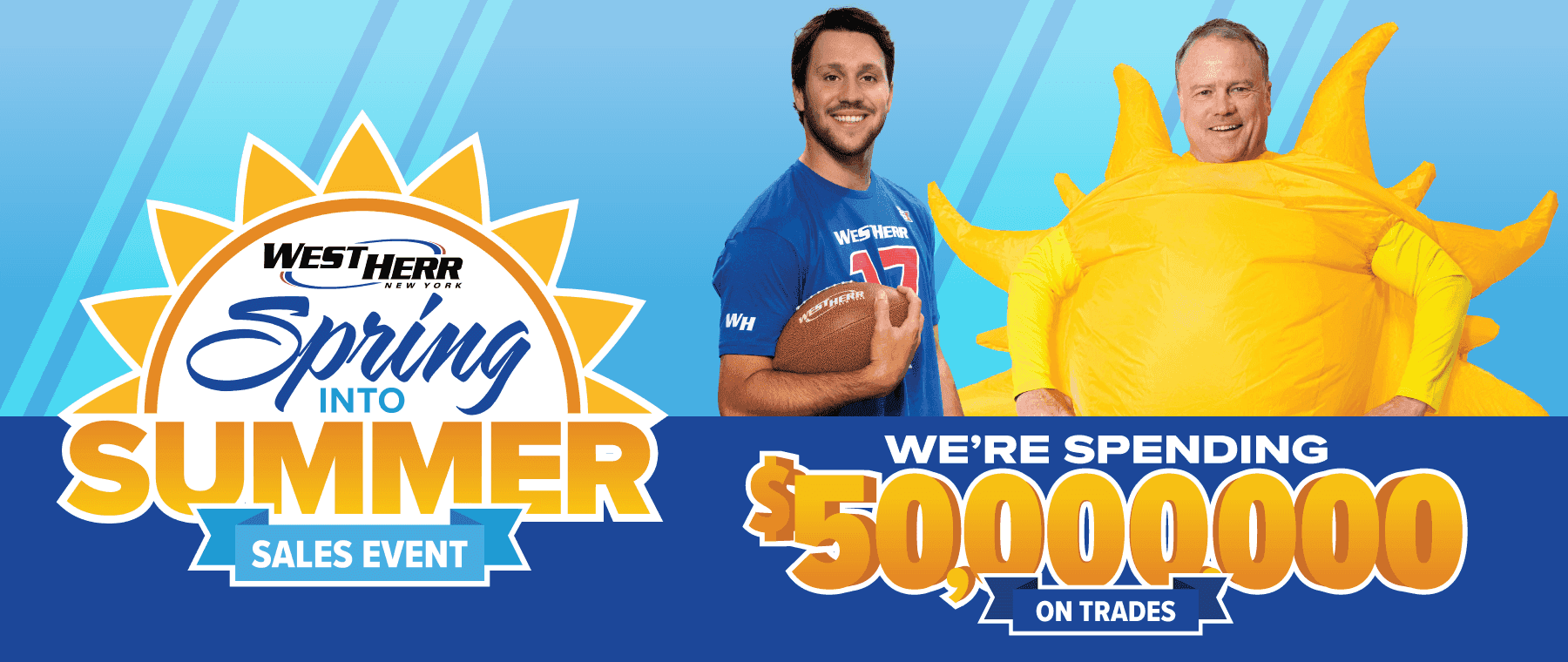 West Herr Spring into Summer Sales & Trade Event