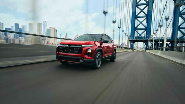 2027 Chevrolet Equinox driving shot