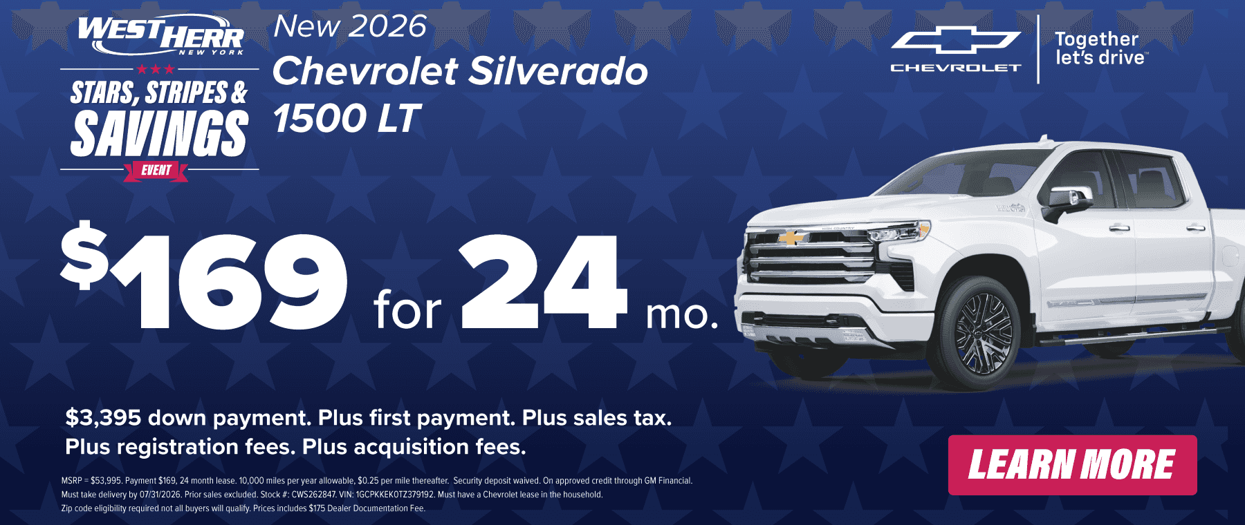 Chevy Silverado Lease