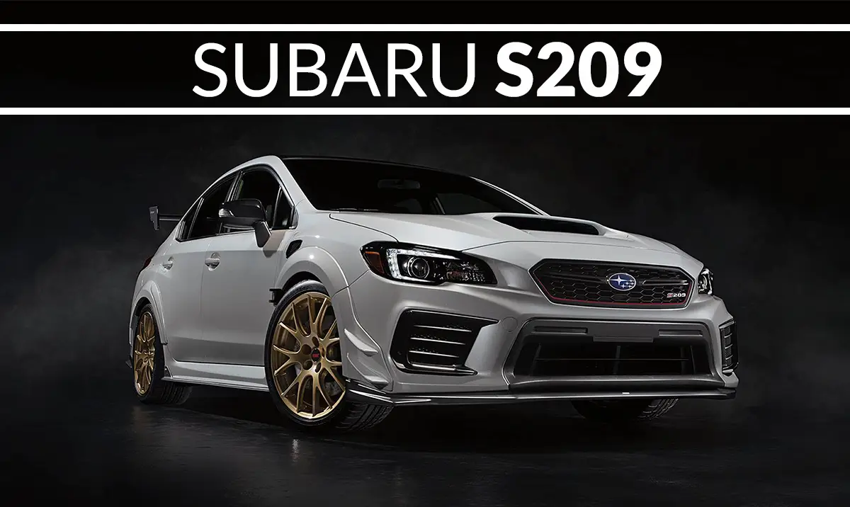 Everything You Need to Know About the Subaru WRX STI S209 Wilsonville