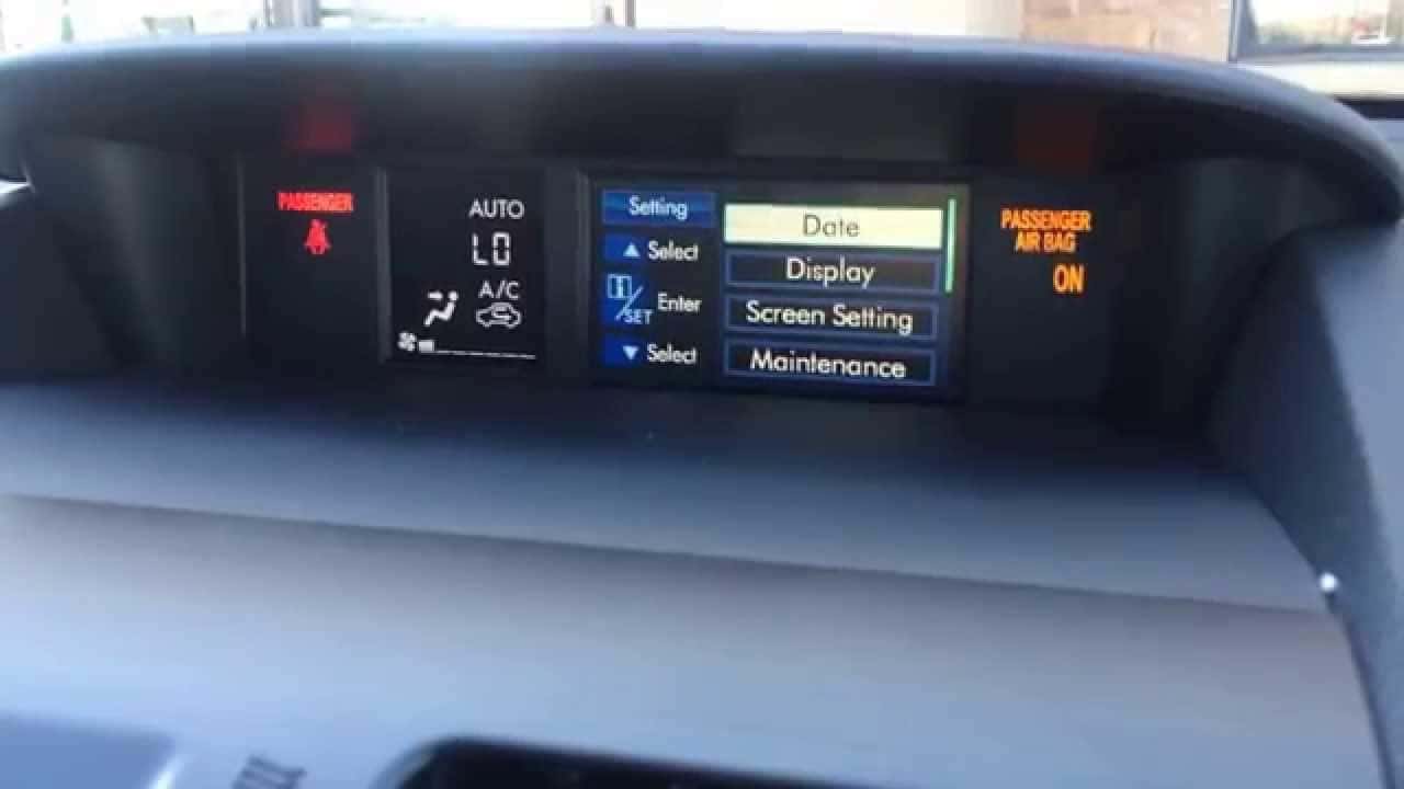 changing time on 2015 subaru manually changing time on subaru wilsonville subaru