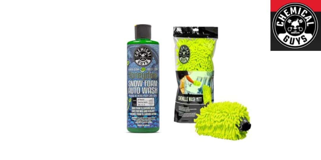 Car Wash Soap and Mitt