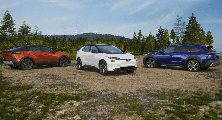 Subaru hybrid and electric vehicles