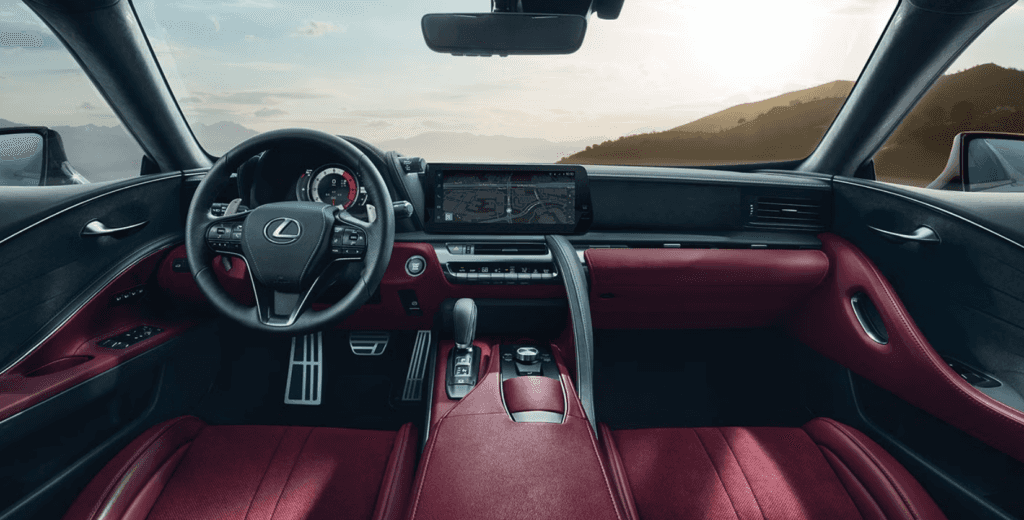 2025 Lexus LC Interior