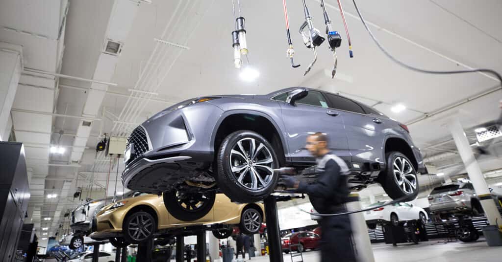 Lexus service center