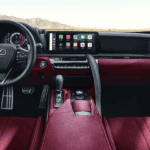 The dashboard of the 2026 Lexus LC
