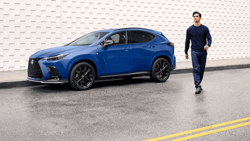 2026 Lexus NX Blue